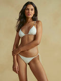 Top Cortininha + Tanga Amarradinha Lisa Frame