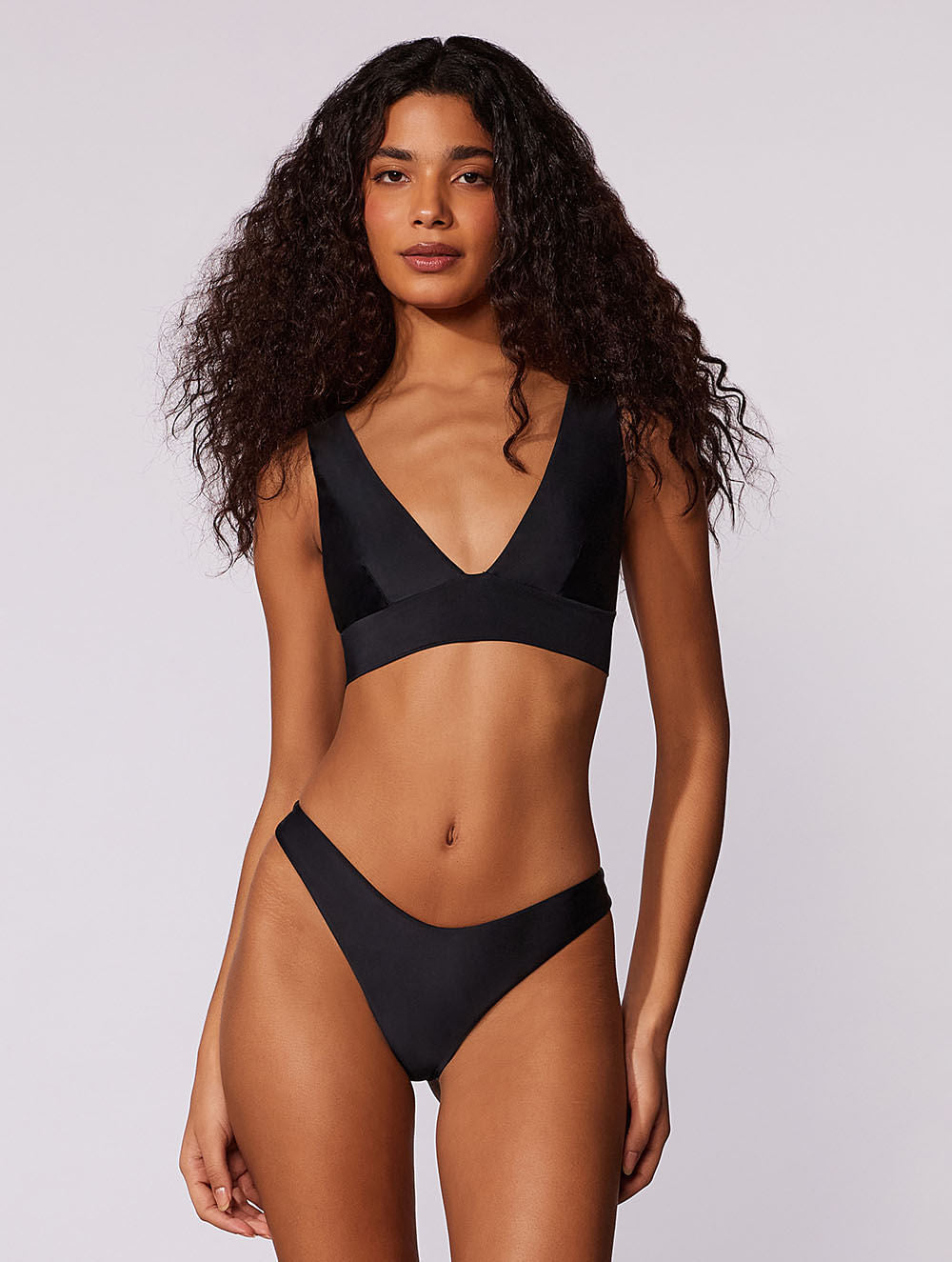 Top Triângulo + Tanga Fio Duplo Lisa Lune
