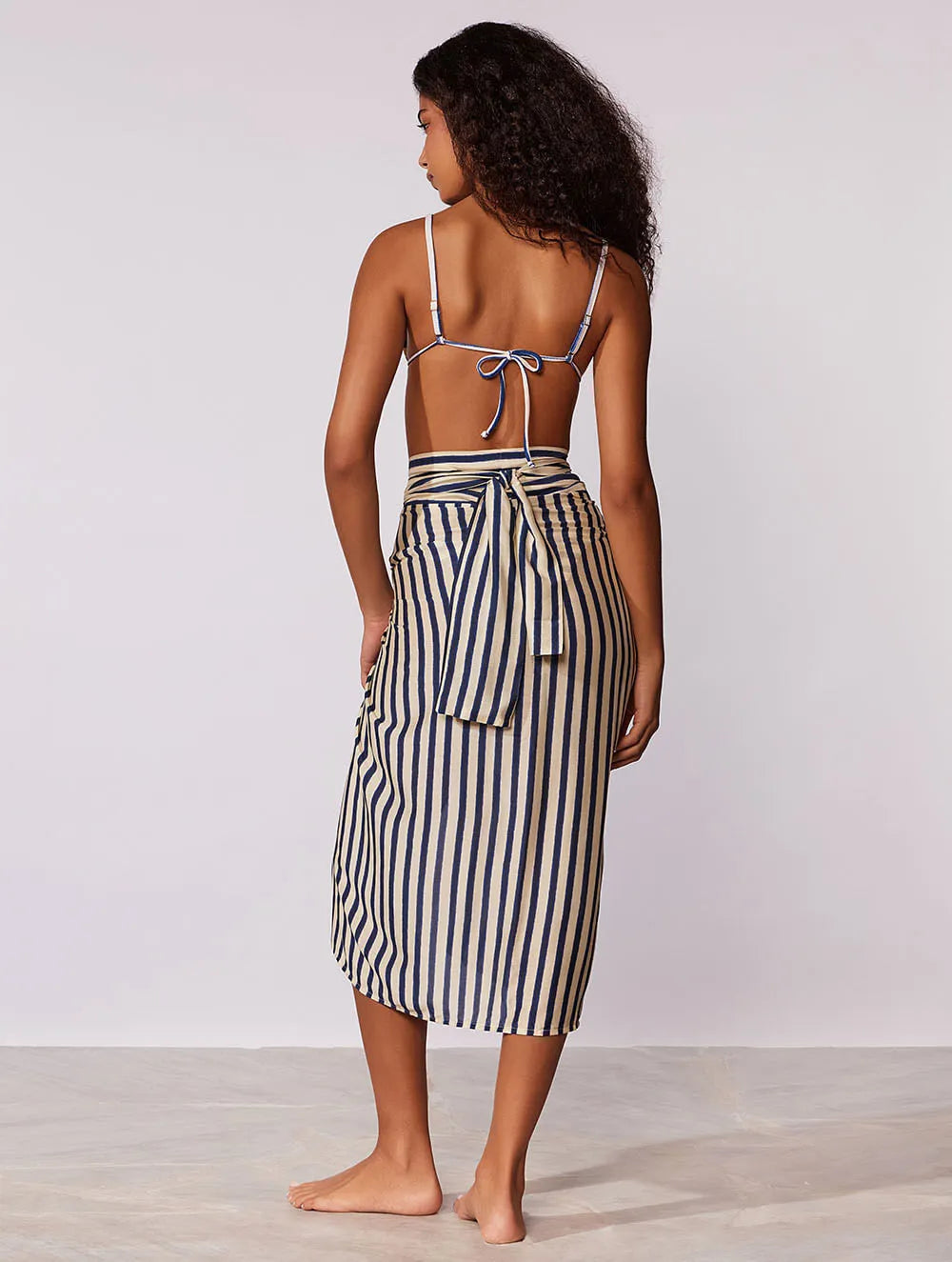 Parêo Estampado Navy
