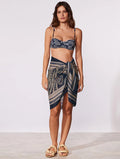 Canga Estampada Costa Azul
