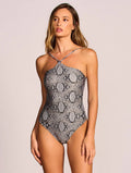 Maiô Frente Única Estampado Allure